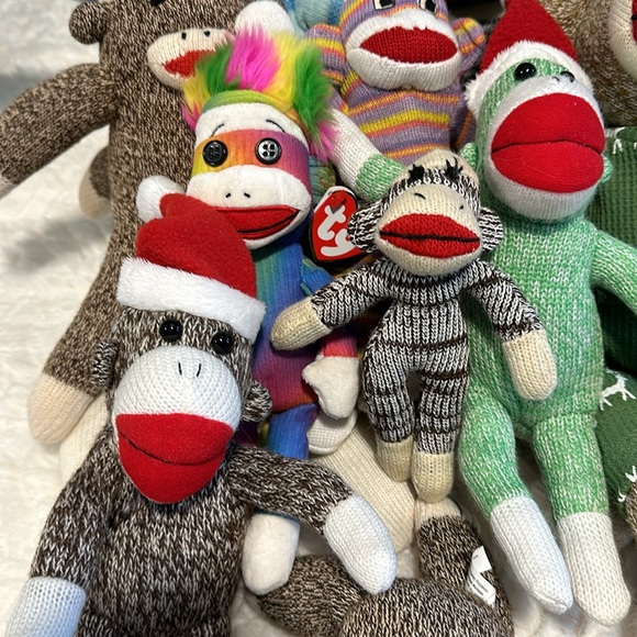 Large Sock Monkey Collection - Picture 3 of 6